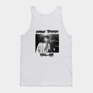 Singer Johnny Thunders Tank Top